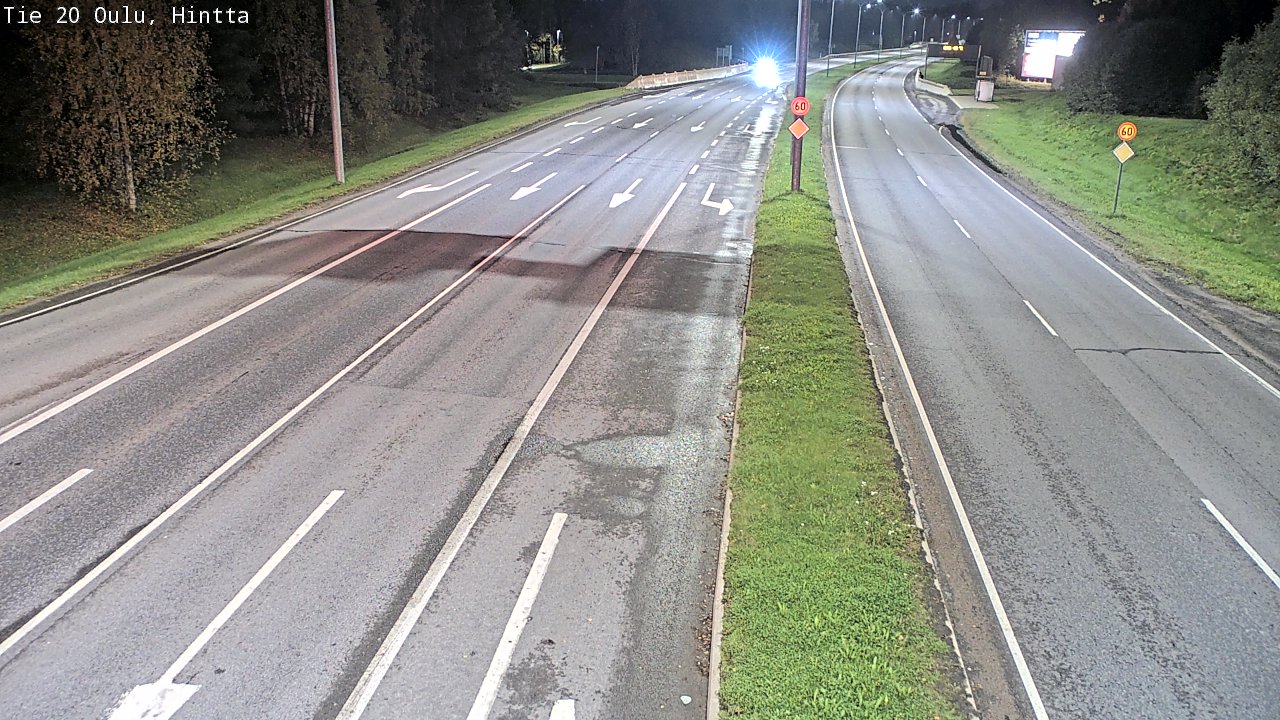 Kelikamerat Kuva Tie 20 Oulu, Hintta, Oulu, Pohjois-Pohjanmaa