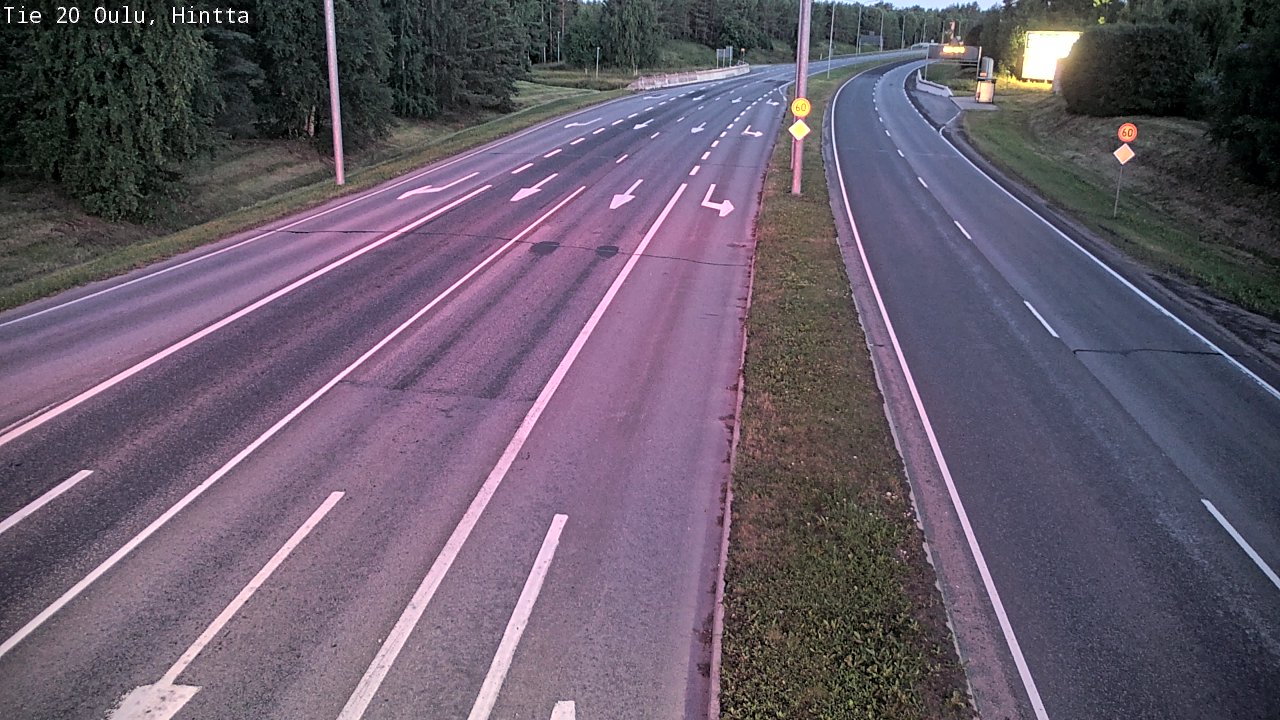 Kelikamerat Kuva Tie 20 Oulu, Hintta, Oulu, Pohjois-Pohjanmaa