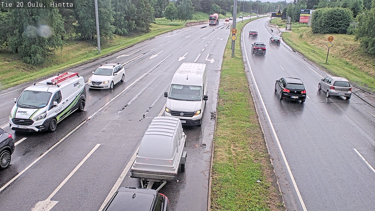 Kelikamerat Kuva Tie 20 Oulu, Hintta, Oulu, Pohjois-Pohjanmaa
