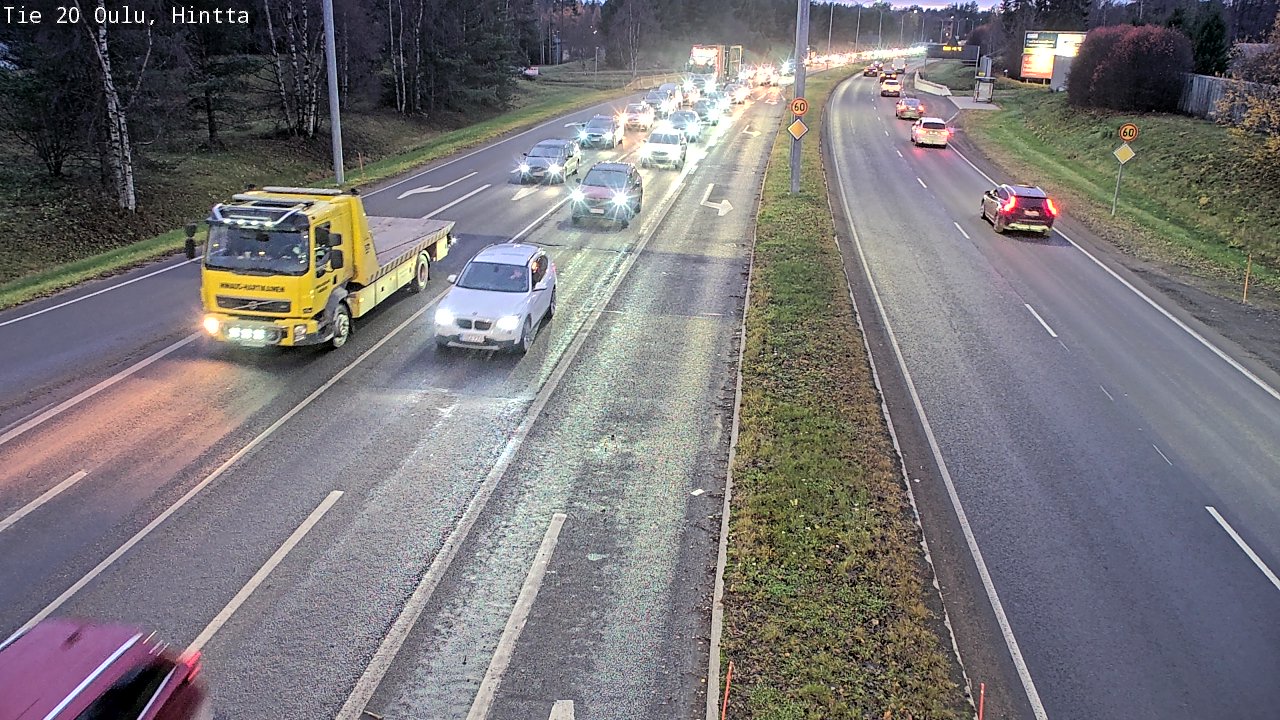 Kelikamerat Kuva Tie 20 Oulu, Hintta, Oulu, Pohjois-Pohjanmaa