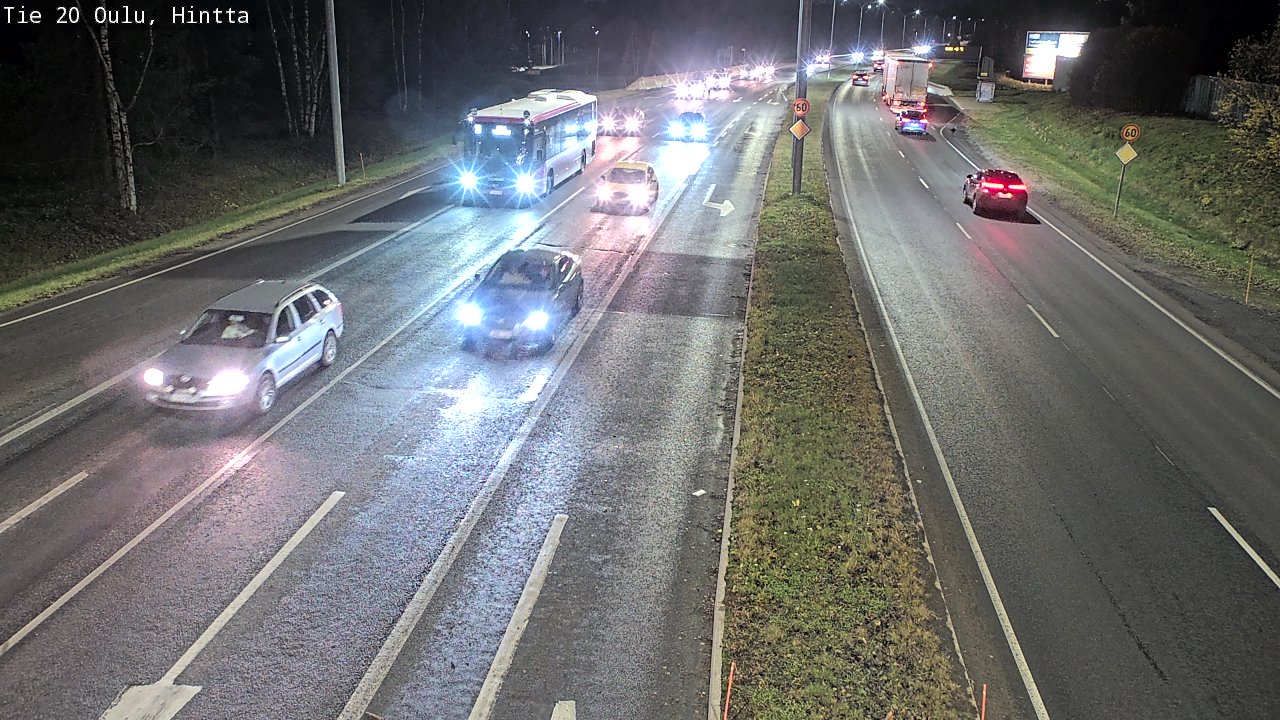 Kelikamerat Kuva Tie 20 Oulu, Hintta, Oulu, Pohjois-Pohjanmaa