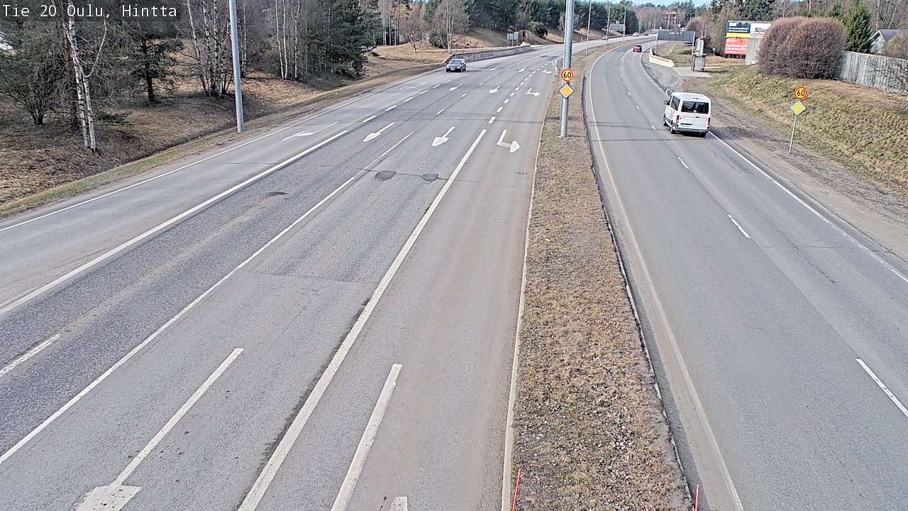 Kelikamerat Kuva Tie 20 Oulu, Hintta, Oulu, Pohjois-Pohjanmaa