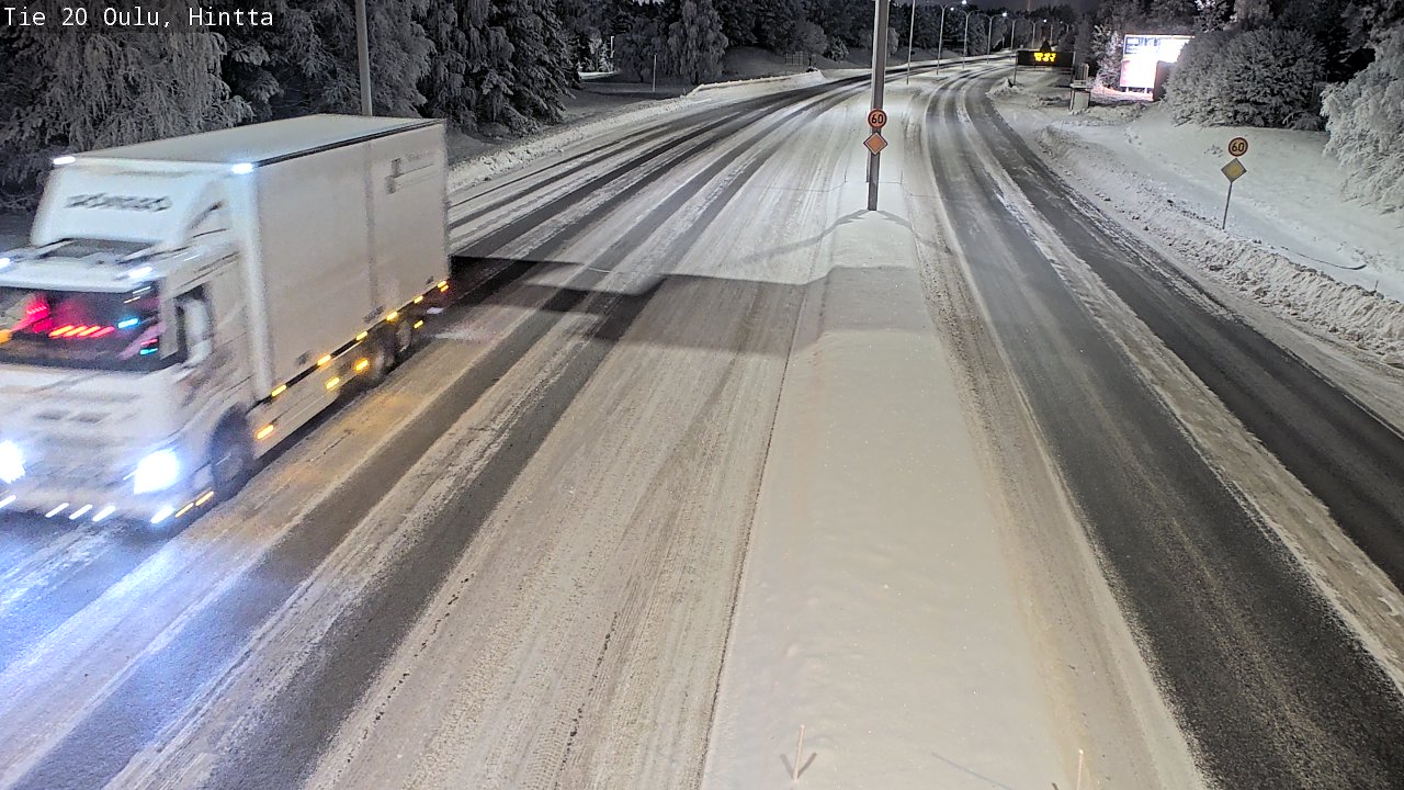 Kelikamerat Kuva Tie 20 Oulu, Hintta, Oulu, Pohjois-Pohjanmaa