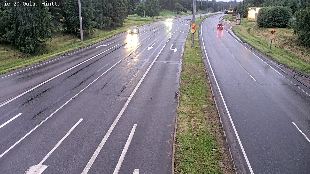Kelikamerat Kuva Tie 20 Oulu, Hintta, Oulu, Pohjois-Pohjanmaa