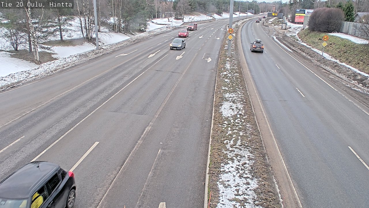 Kelikamerat Kuva Tie 20 Oulu, Hintta, Oulu, Pohjois-Pohjanmaa