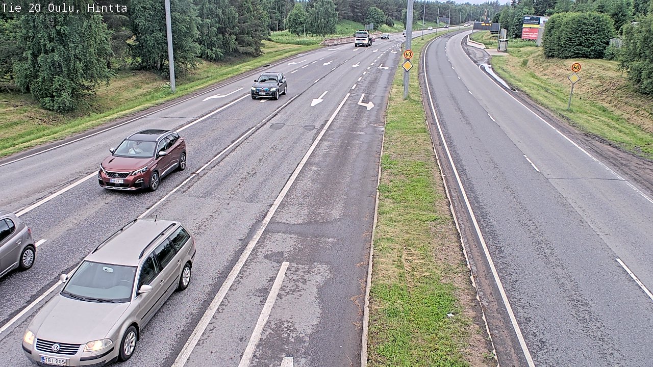 Kelikamerat Kuva Tie 20 Oulu, Hintta, Oulu, Pohjois-Pohjanmaa