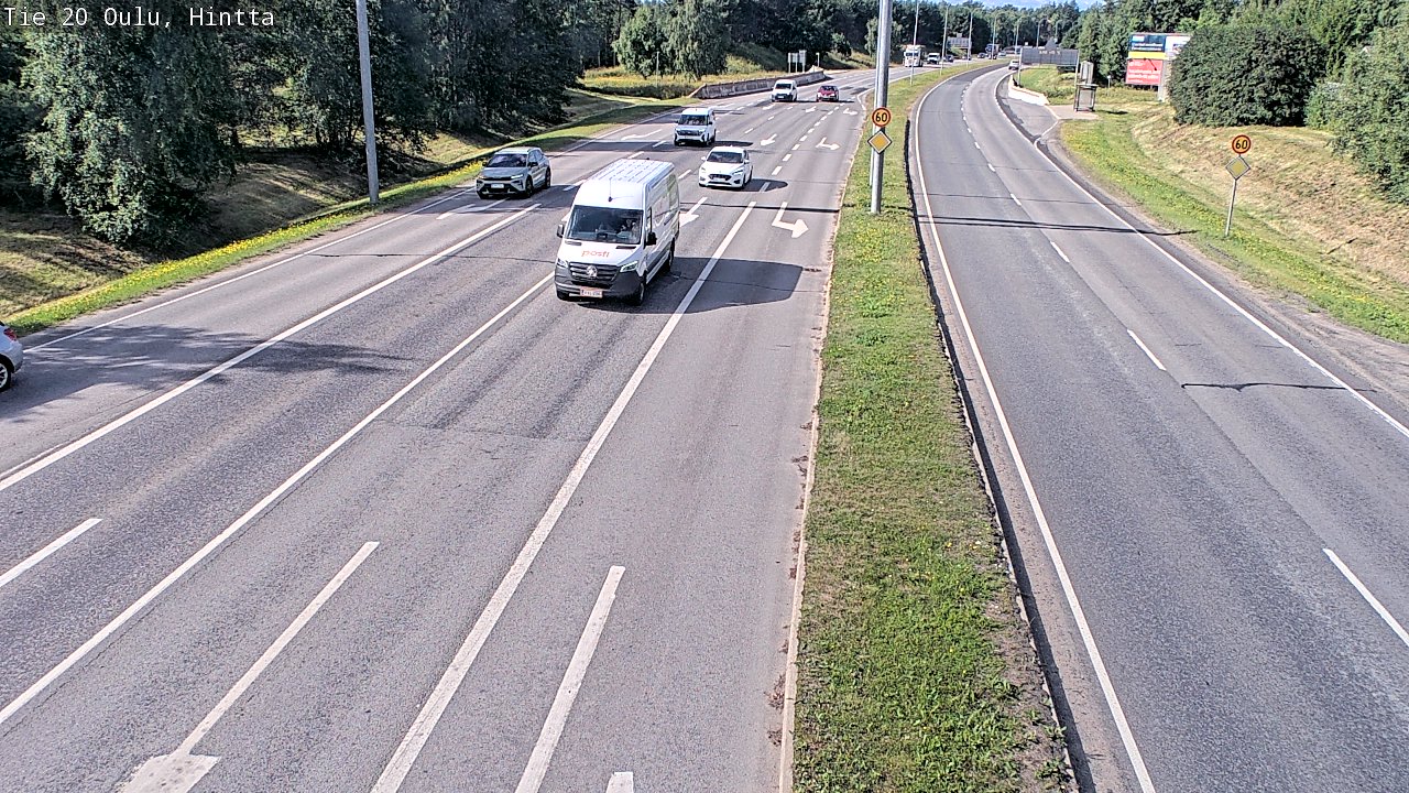 Kelikamerat Kuva Tie 20 Oulu, Hintta, Oulu, Pohjois-Pohjanmaa