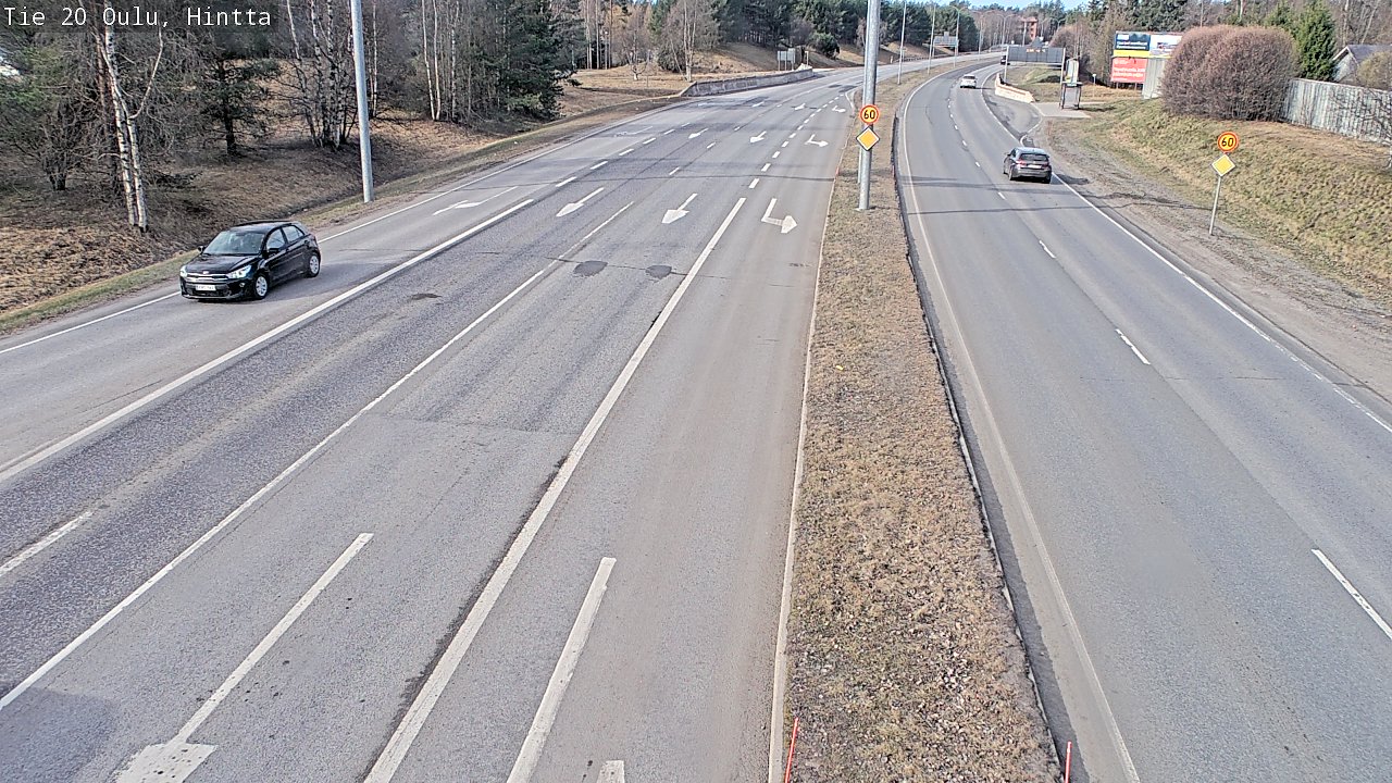 Kelikamerat Kuva Tie 20 Oulu, Hintta, Oulu, Pohjois-Pohjanmaa