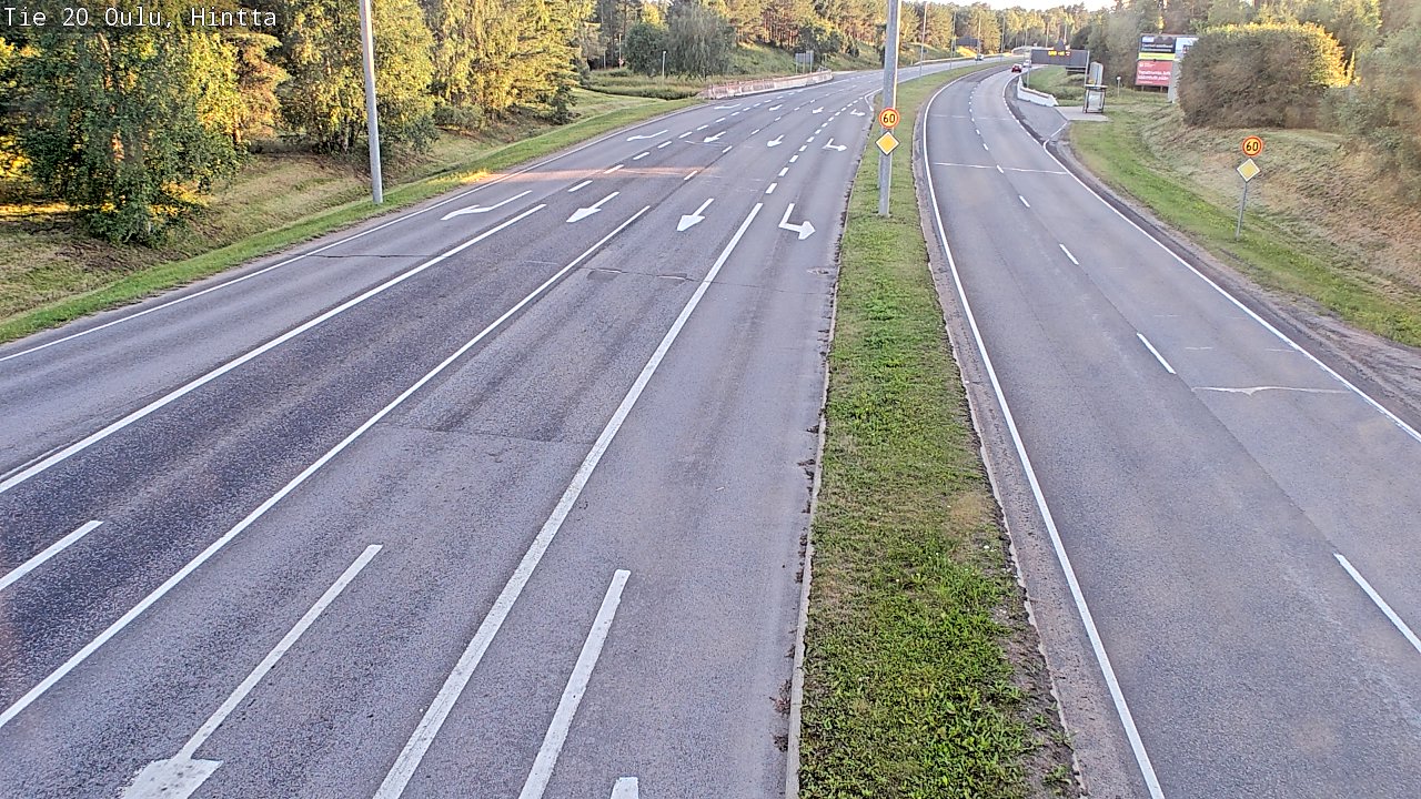 Kelikamerat Kuva Tie 20 Oulu, Hintta, Oulu, Pohjois-Pohjanmaa