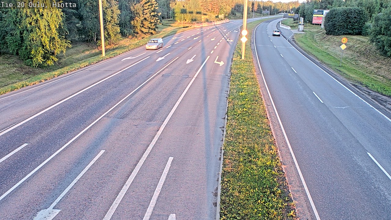 Kelikamerat Kuva Tie 20 Oulu, Hintta, Oulu, Pohjois-Pohjanmaa