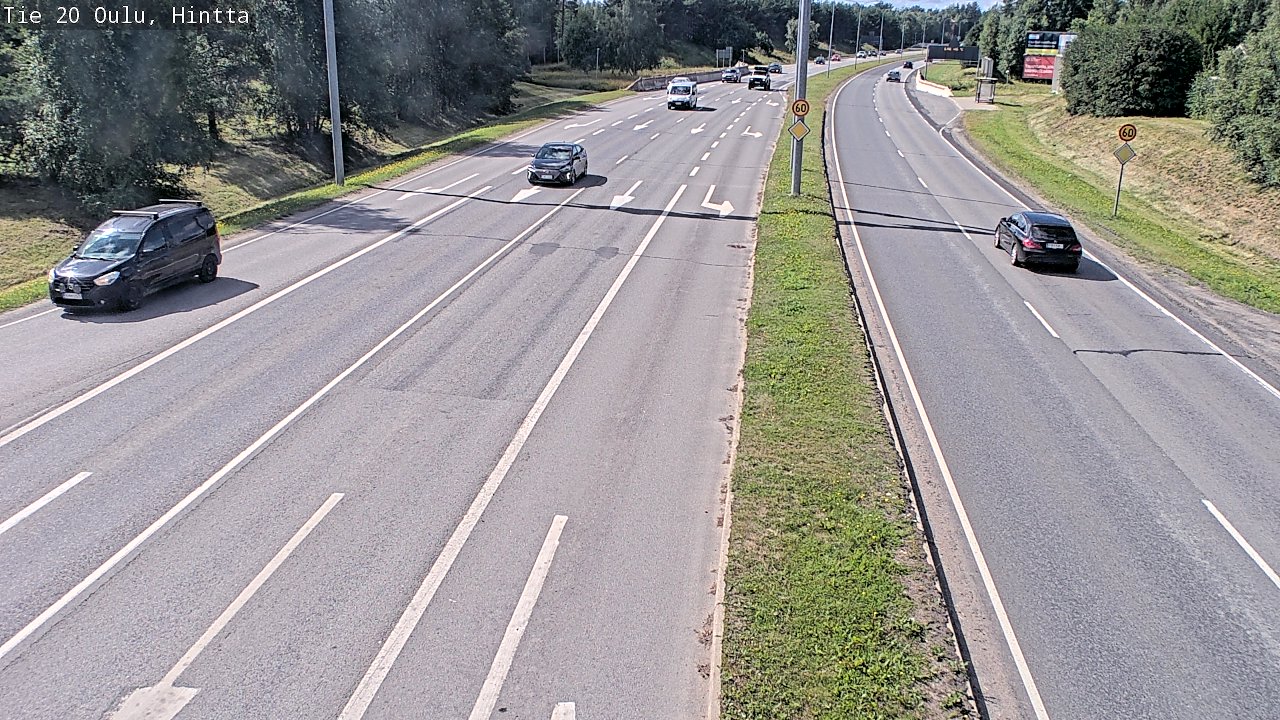 Kelikamerat Kuva Tie 20 Oulu, Hintta, Oulu, Pohjois-Pohjanmaa