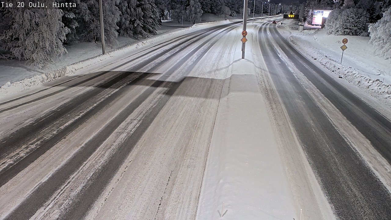 Kelikamerat Kuva Tie 20 Oulu, Hintta, Oulu, Pohjois-Pohjanmaa