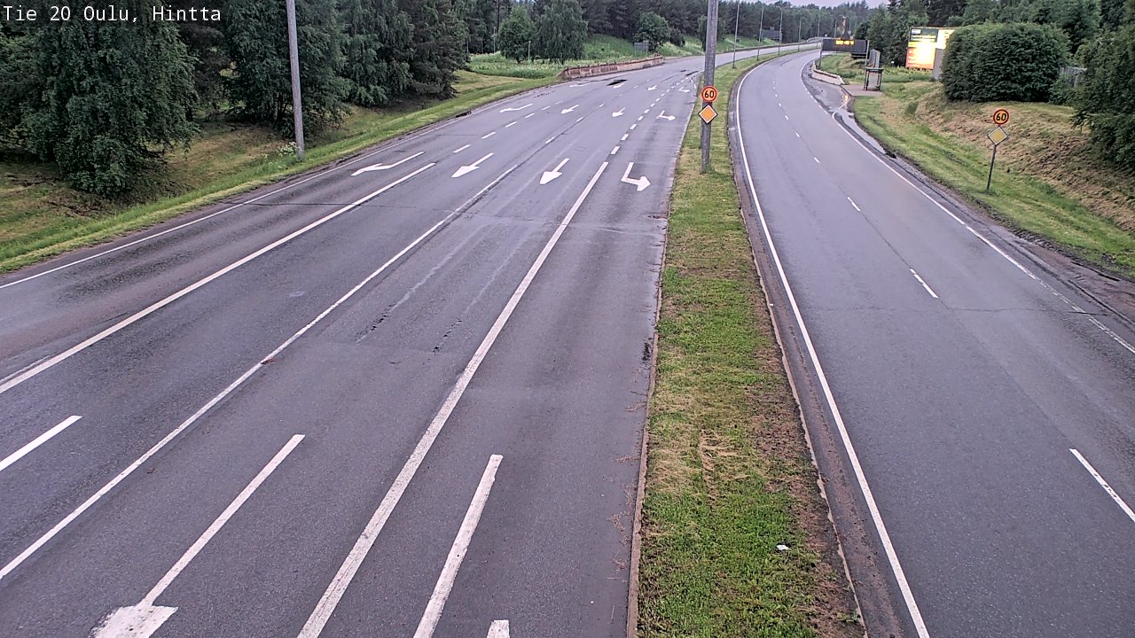 Kelikamerat Kuva Tie 20 Oulu, Hintta, Oulu, Pohjois-Pohjanmaa