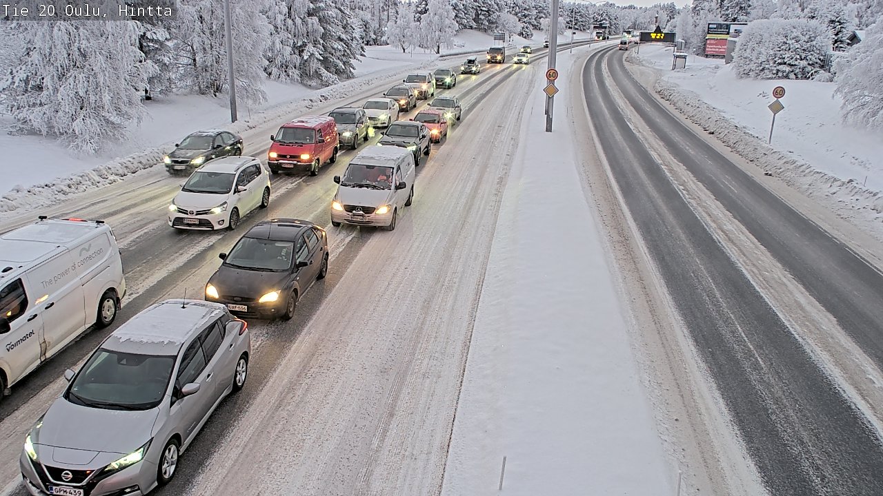 Kelikamerat Kuva Tie 20 Oulu, Hintta, Oulu, Pohjois-Pohjanmaa