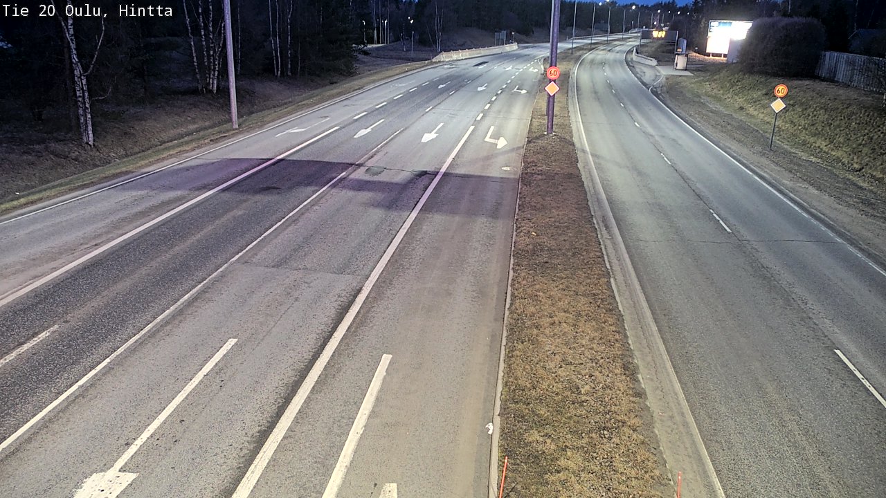 Kelikamerat Kuva Tie 20 Oulu, Hintta, Oulu, Pohjois-Pohjanmaa