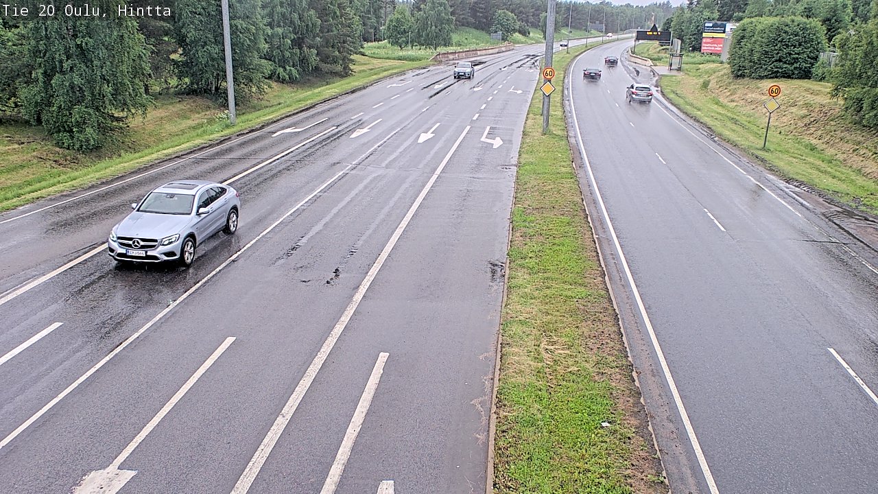 Kelikamerat Kuva Tie 20 Oulu, Hintta, Oulu, Pohjois-Pohjanmaa