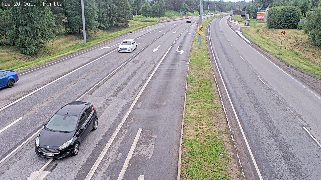 Kelikamerat Kuva Tie 20 Oulu, Hintta, Oulu, Pohjois-Pohjanmaa