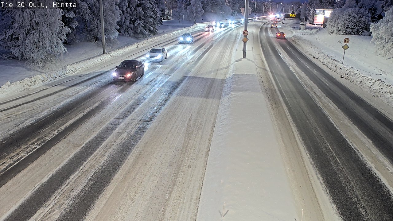 Kelikamerat Kuva Tie 20 Oulu, Hintta, Oulu, Pohjois-Pohjanmaa