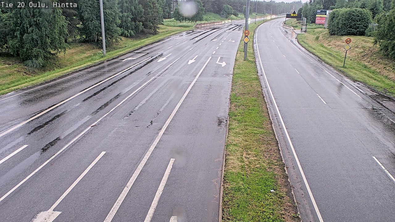 Kelikamerat Kuva Tie 20 Oulu, Hintta, Oulu, Pohjois-Pohjanmaa