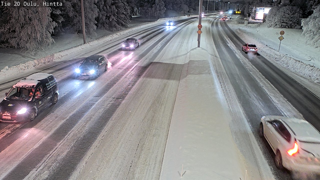 Kelikamerat Kuva Tie 20 Oulu, Hintta, Oulu, Pohjois-Pohjanmaa