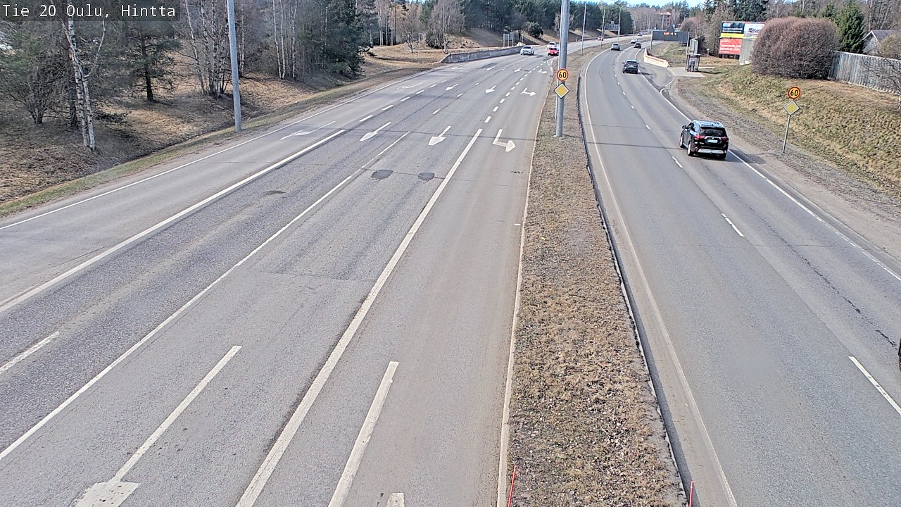 Kelikamerat Kuva Tie 20 Oulu, Hintta, Oulu, Pohjois-Pohjanmaa