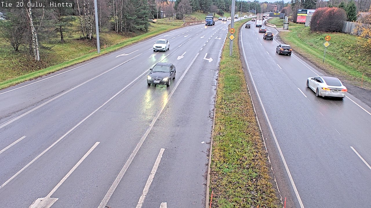 Kelikamerat Kuva Tie 20 Oulu, Hintta, Oulu, Pohjois-Pohjanmaa