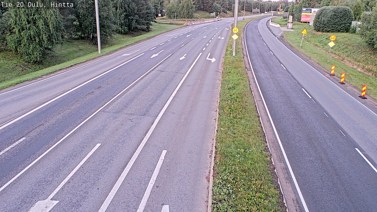 Kelikamerat Kuva Tie 20 Oulu, Hintta, Oulu, Pohjois-Pohjanmaa
