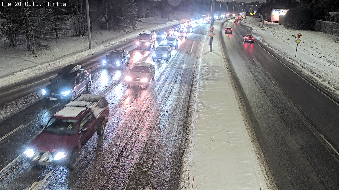 Kelikamerat Kuva Tie 20 Oulu, Hintta, Oulu, Pohjois-Pohjanmaa