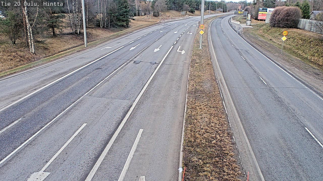 Kelikamerat Kuva Tie 20 Oulu, Hintta, Oulu, Pohjois-Pohjanmaa