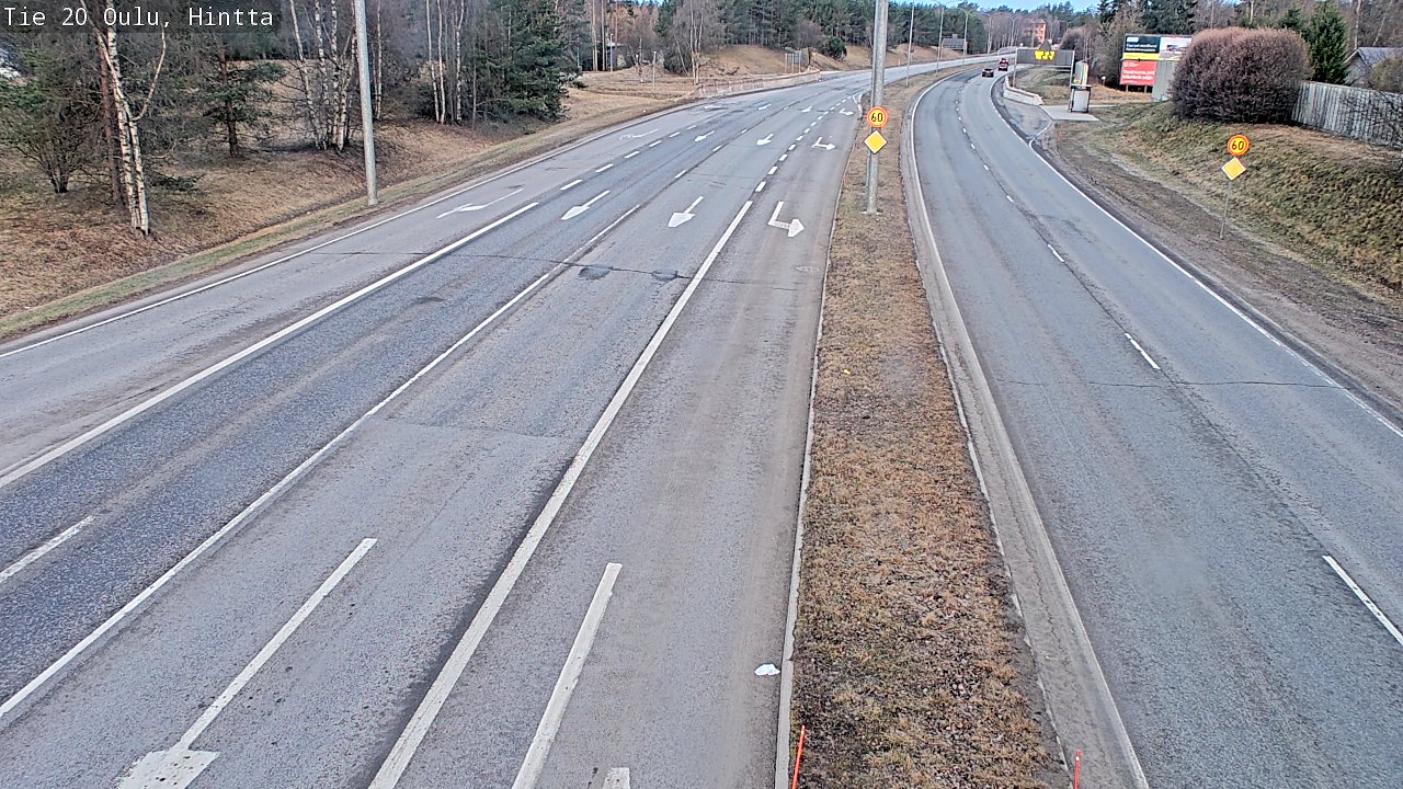 Kelikamerat Kuva Tie 20 Oulu, Hintta, Oulu, Pohjois-Pohjanmaa