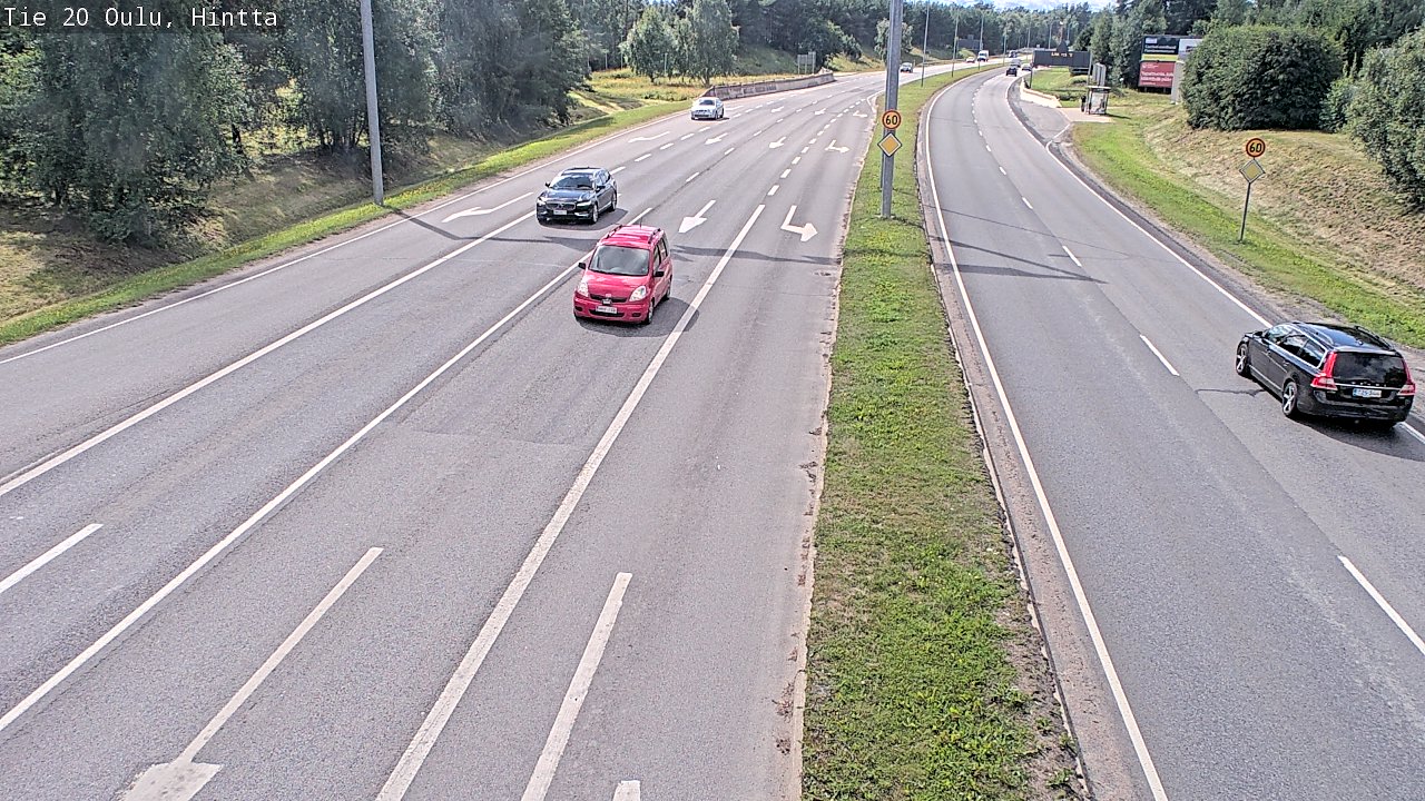 Kelikamerat Kuva Tie 20 Oulu, Hintta, Oulu, Pohjois-Pohjanmaa