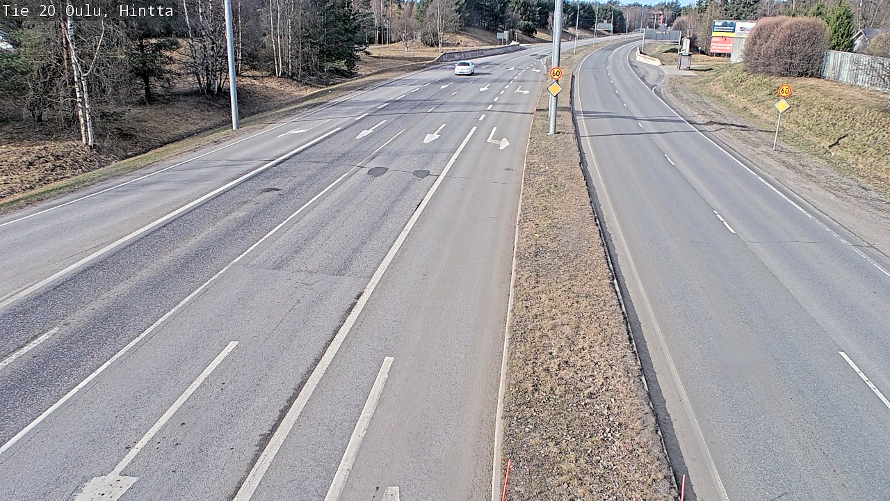 Kelikamerat Kuva Tie 20 Oulu, Hintta, Oulu, Pohjois-Pohjanmaa