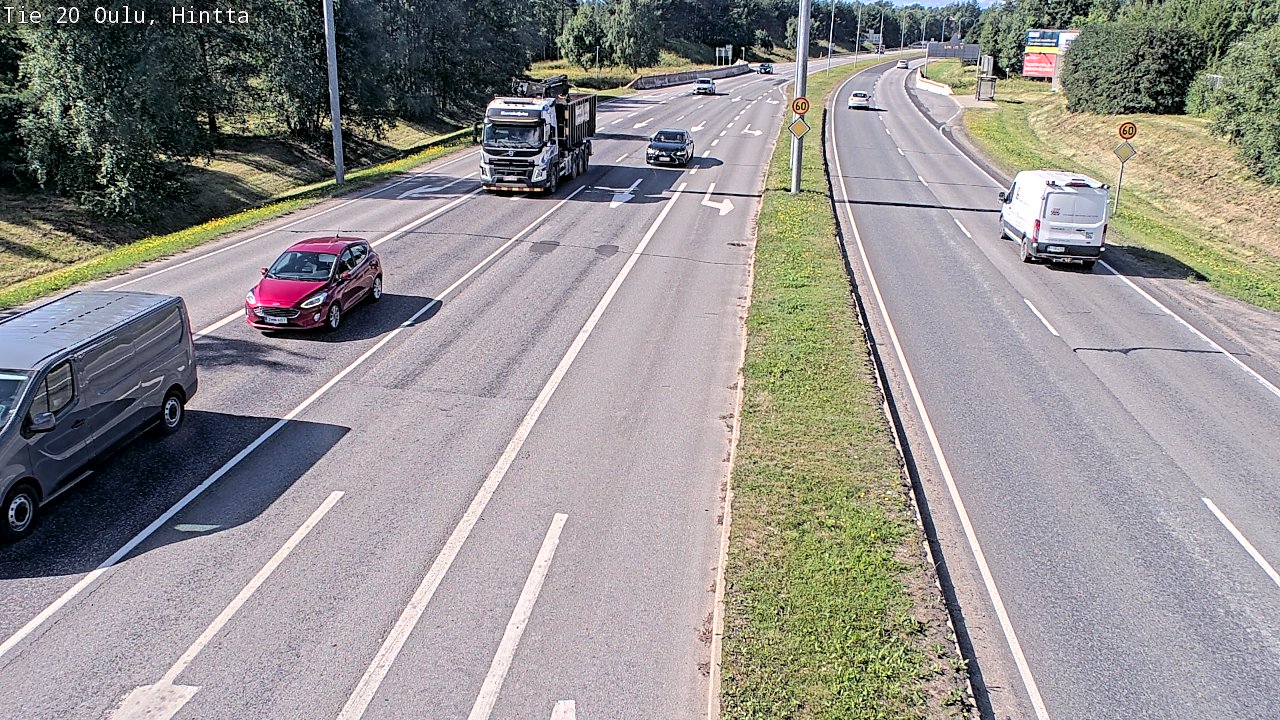 Kelikamerat Kuva Tie 20 Oulu, Hintta, Oulu, Pohjois-Pohjanmaa