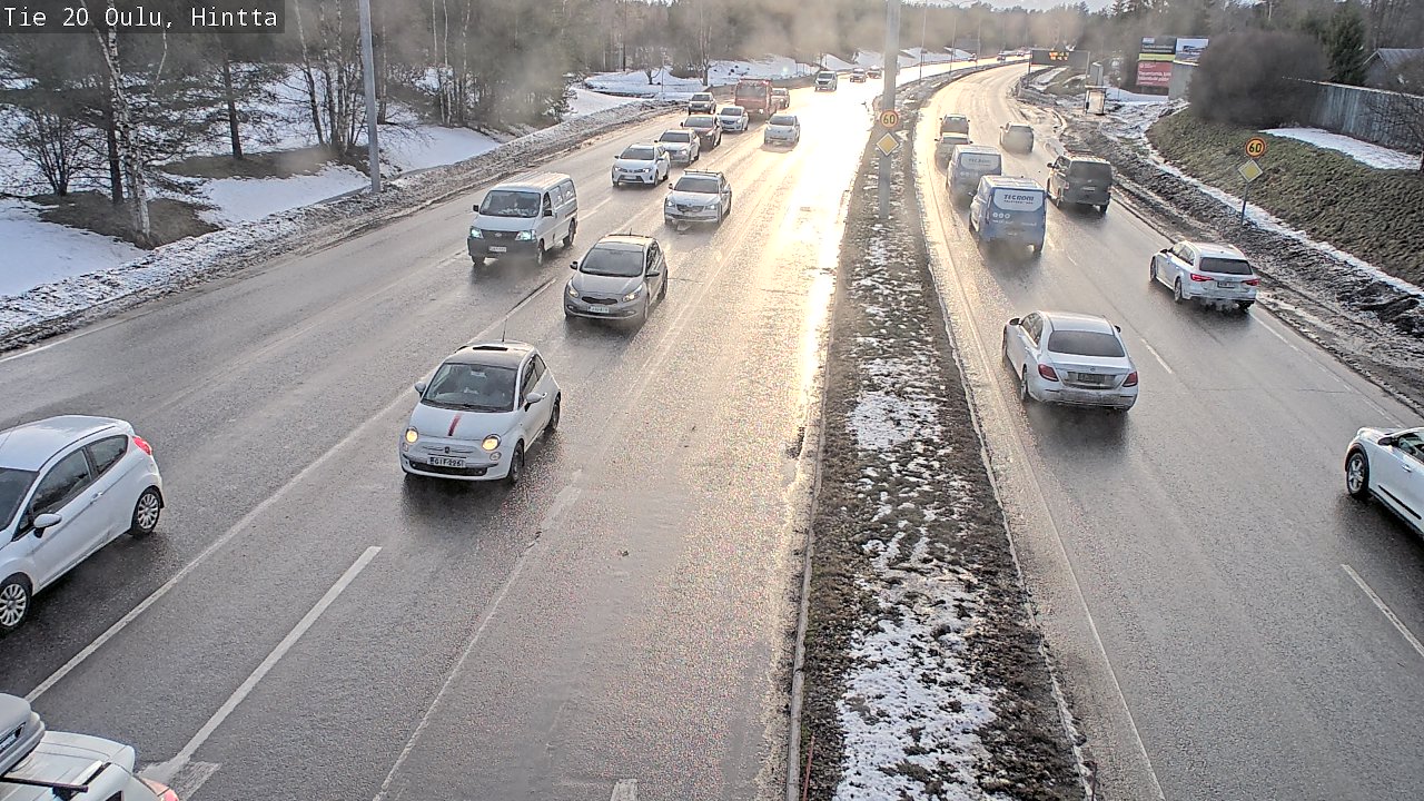 Kelikamerat Kuva Tie 20 Oulu, Hintta, Oulu, Pohjois-Pohjanmaa
