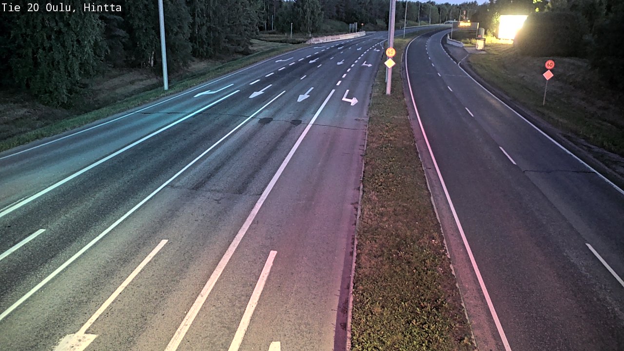 Kelikamerat Kuva Tie 20 Oulu, Hintta, Oulu, Pohjois-Pohjanmaa