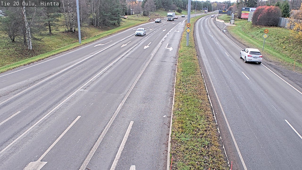 Kelikamerat Kuva Tie 20 Oulu, Hintta, Oulu, Pohjois-Pohjanmaa