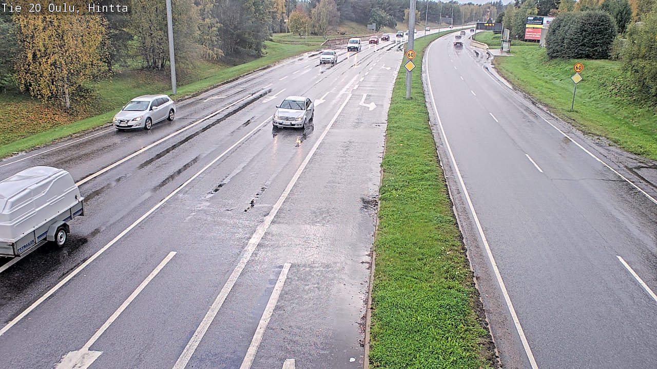 Kelikamerat Kuva Tie 20 Oulu, Hintta, Oulu, Pohjois-Pohjanmaa