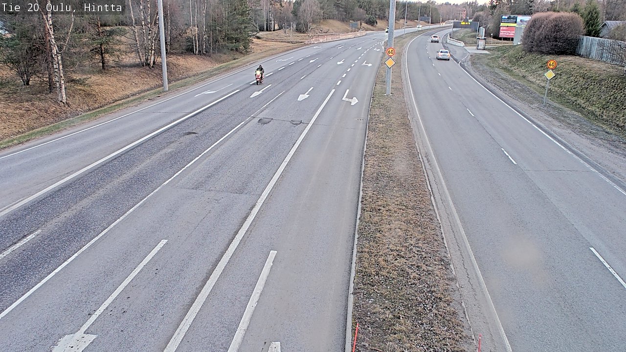 Kelikamerat Kuva Tie 20 Oulu, Hintta, Oulu, Pohjois-Pohjanmaa