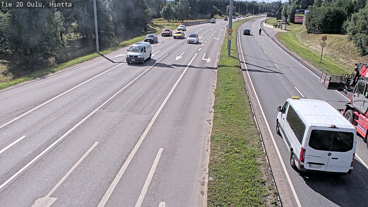 Kelikamerat Kuva Tie 20 Oulu, Hintta, Oulu, Pohjois-Pohjanmaa