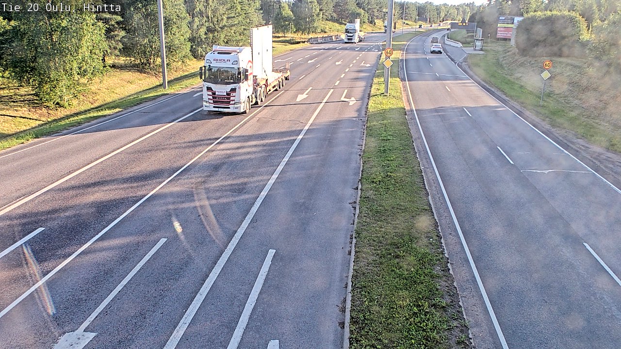 Kelikamerat Kuva Tie 20 Oulu, Hintta, Oulu, Pohjois-Pohjanmaa