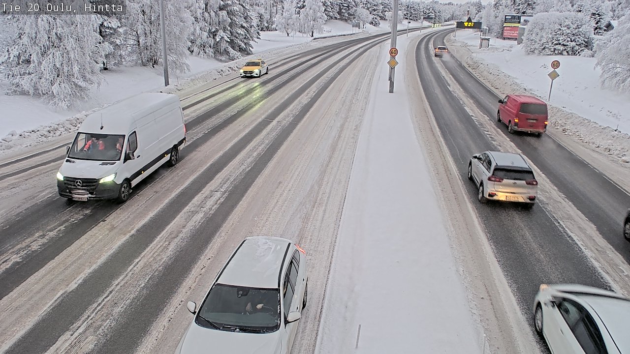 Kelikamerat Kuva Tie 20 Oulu, Hintta, Oulu, Pohjois-Pohjanmaa