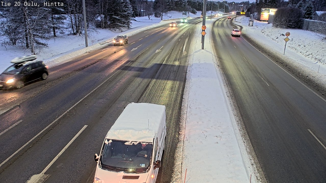 Kelikamerat Kuva Tie 20 Oulu, Hintta, Oulu, Pohjois-Pohjanmaa