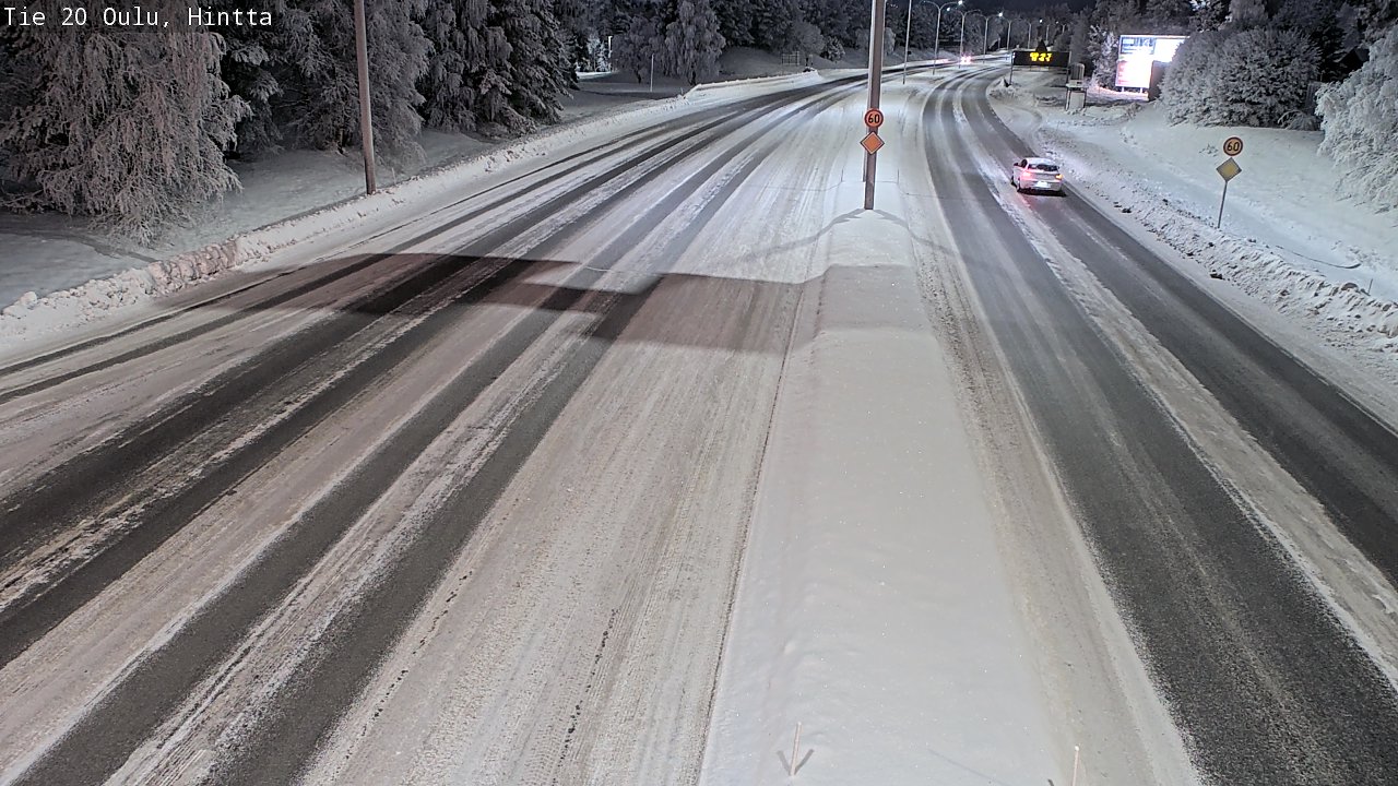 Kelikamerat Kuva Tie 20 Oulu, Hintta, Oulu, Pohjois-Pohjanmaa