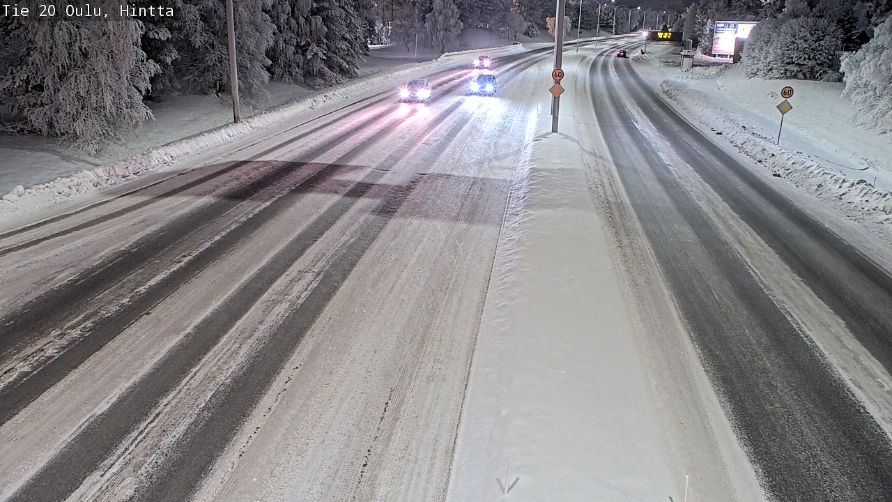 Kelikamerat Kuva Tie 20 Oulu, Hintta, Oulu, Pohjois-Pohjanmaa