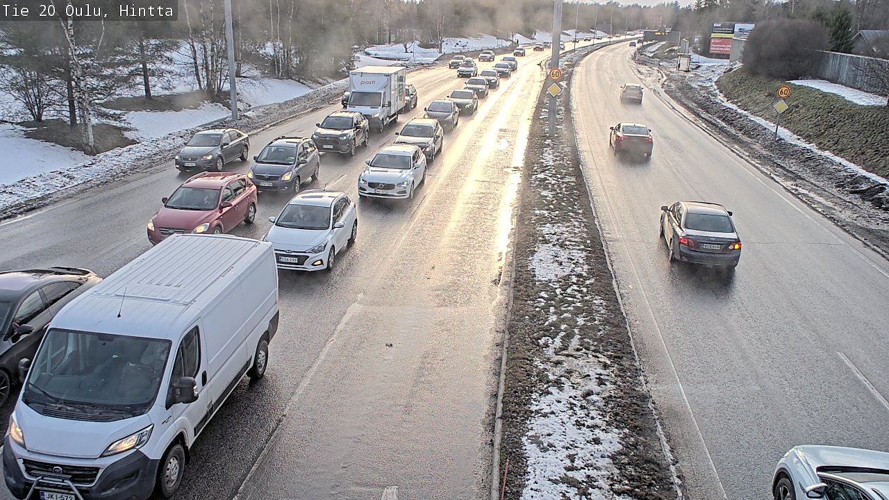 Kelikamerat Kuva Tie 20 Oulu, Hintta, Oulu, Pohjois-Pohjanmaa