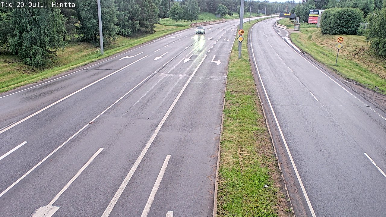 Kelikamerat Kuva Tie 20 Oulu, Hintta, Oulu, Pohjois-Pohjanmaa