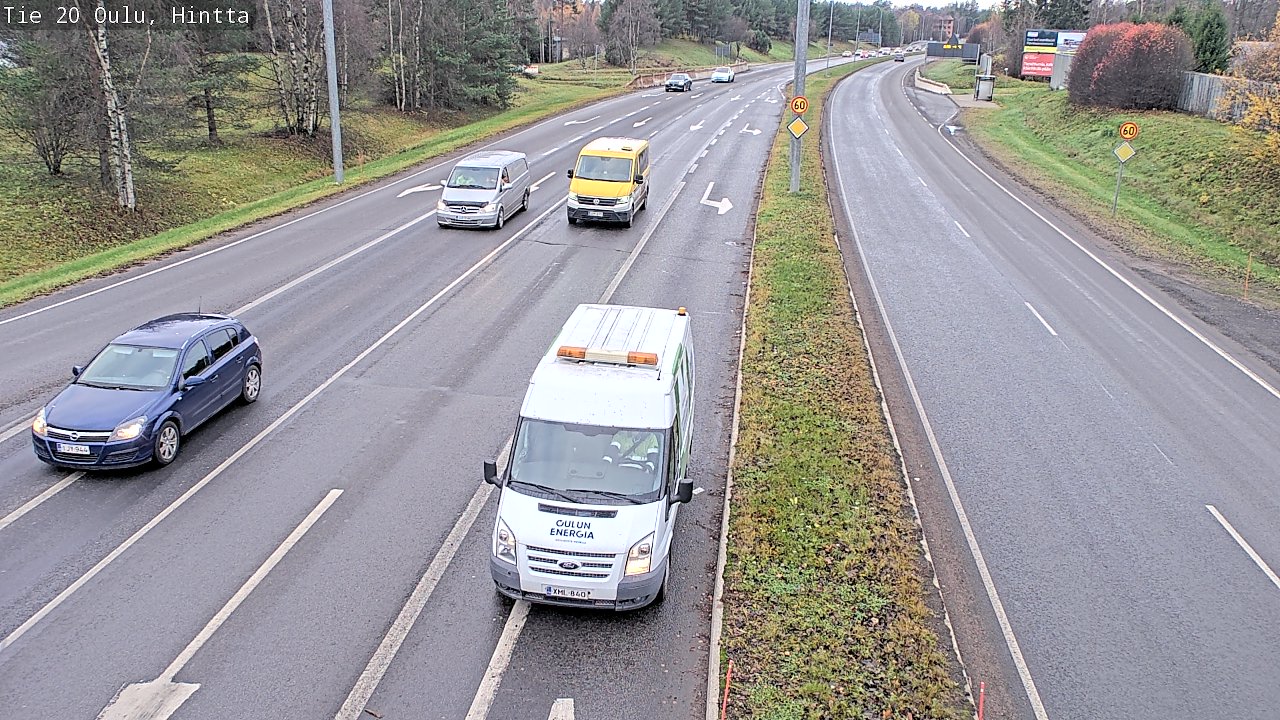 Kelikamerat Kuva Tie 20 Oulu, Hintta, Oulu, Pohjois-Pohjanmaa