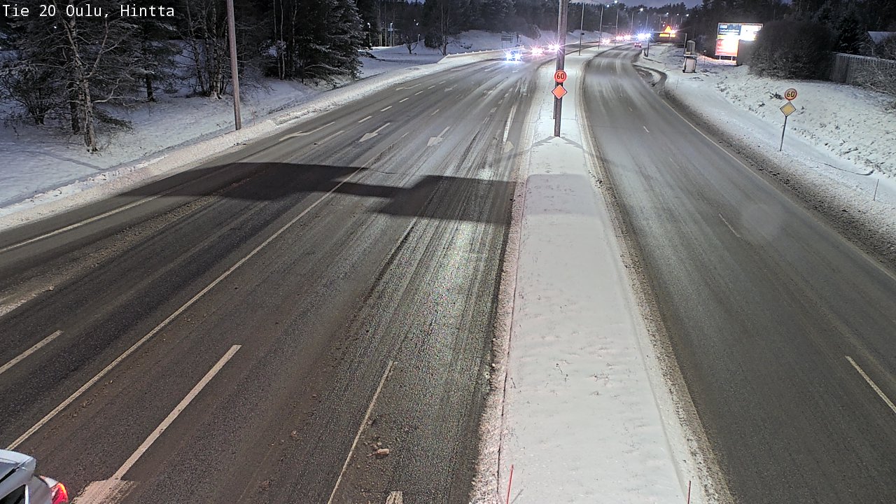 Kelikamerat Kuva Tie 20 Oulu, Hintta, Oulu, Pohjois-Pohjanmaa