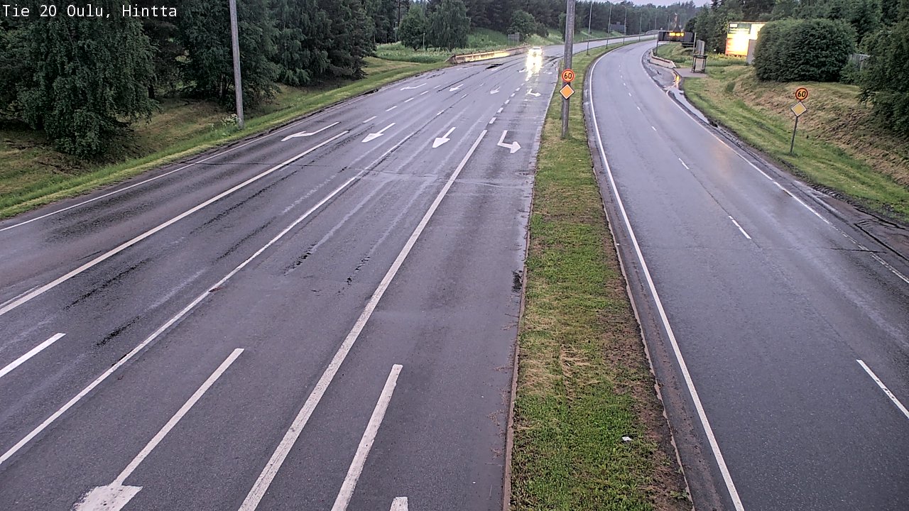 Kelikamerat Kuva Tie 20 Oulu, Hintta, Oulu, Pohjois-Pohjanmaa