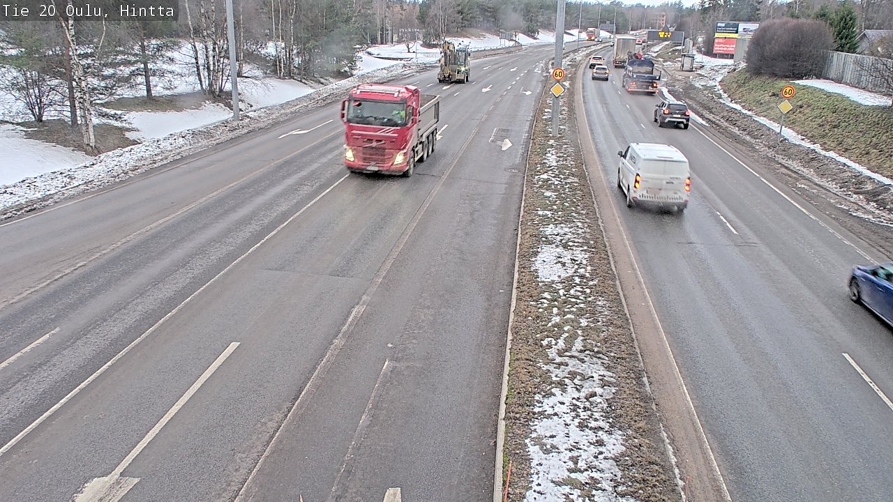 Kelikamerat Kuva Tie 20 Oulu, Hintta, Oulu, Pohjois-Pohjanmaa